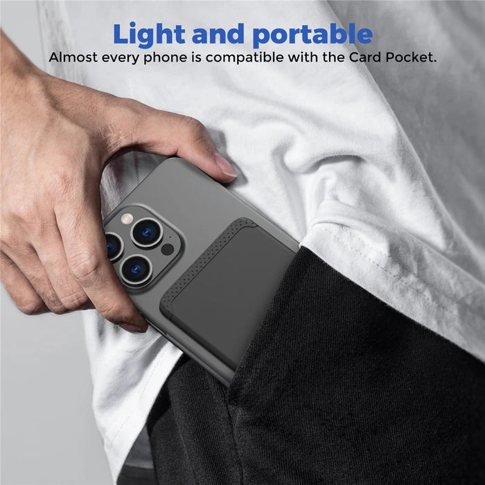 AHASTYLE WG133 Adhesive Silicone Phone Card Holder Cellphone Back Card Case - 5