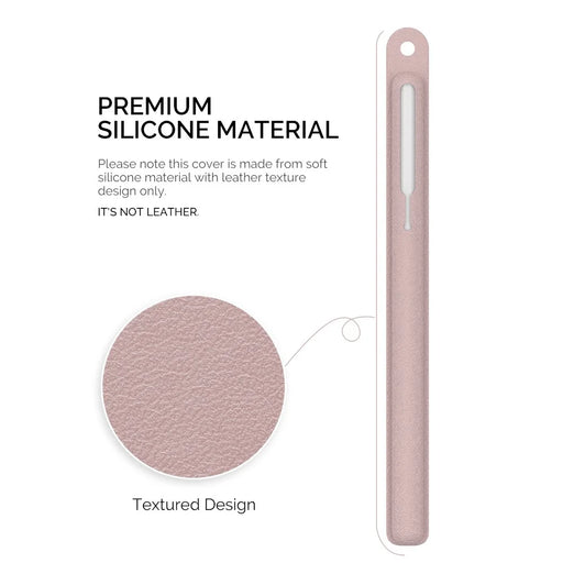 AHASTYLE PT80 Silicone Sleeve Case for Apple Pencil 3 / Pencil (USB-C) / Pencil (2nd Generation) / Pencil (1st Generation) Protective Cover - Pink - 2