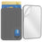 AHASTYLE PT133-B-S Phone Card Holder Adhesive Stick on Phone Wallet Pocket Organizer - Grey - 1