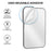 AHASTYLE PT133-B-S Phone Card Holder Adhesive Stick on Phone Wallet Pocket Organizer - Grey - 4