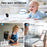 ABM206 4.3 Inch Baby Monitor Infant 2.4G WiFi App Video Monitoring Night Vision Two Way Audio Camera - US Plug - 4