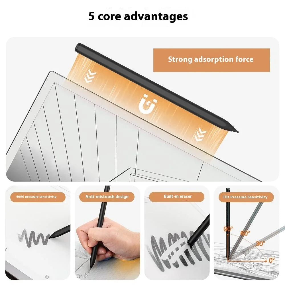 P30 S Pen Stylus 4096 Pressure Tilt Sensitive Palm Rejection Magnetic Passive Digital Touch Pen for Tablets / Phones - 7