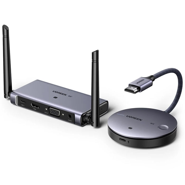 UGREEN CM586 90909 Wireless HD Transmitter and Receiver 4K 30Hz  /  5G 2.4G HD Extender 164FT / 50M - 2