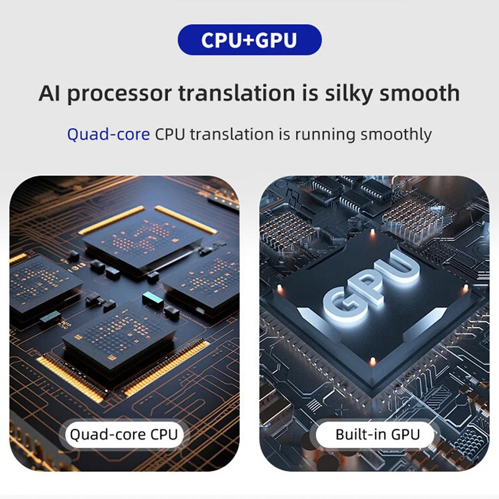 S08B 3.69 Inch Touch Screen Smart Voice Translator 134 Languages Online Translator Photo Translation Device, 1+8GB - 7