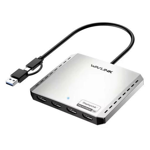 WAVLINK WL-UG7501H-PD 4 HD Converter 4K Display Adapter with 85W Upstream Charging for Intel  /  M1  /  M2  /  M3  /  M4 Mac and Windows - 1