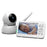 SP960 5 Inch Baby Monitor Two-Way Audio Intercom 720P HD Display Full View RC Home Camera Night Vision - US Plug - 1