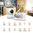 SP960 5 Inch Baby Monitor Two-Way Audio Intercom 720P HD Display Full View RC Home Camera Night Vision - US Plug - 2