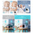 SP960 5 Inch Baby Monitor Two-Way Audio Intercom 720P HD Display Full View RC Home Camera Night Vision - US Plug - 7