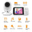 SP218 2.8 Inch Baby Monitor Two-Way Audio Intercom 320P Display Night Vision Infant Camera - US Plug - 2