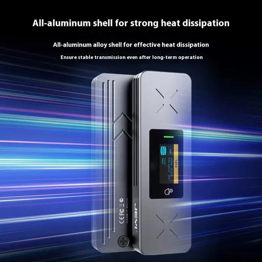 JEYI M.2 SSD Enclosure NVME / SATA Dual Protocol USB 3.2 Gen 2 10Gbps External Reader Portable SSD Case - 2