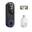 M52 HD Night Vision Wireless Smart Video Doorbell Two Way Audio PIR Motion Detection WiFi Door Bell - Black - 1