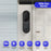 M52 HD Night Vision Wireless Smart Video Doorbell Two Way Audio PIR Motion Detection WiFi Door Bell - Black - 7