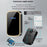W906 300m Range Wireless Doorbell 60 Ringtones 5 Volume Levels Door Chime Kit, 1 Transmitter + 1 Receiver - White+Gold - 5