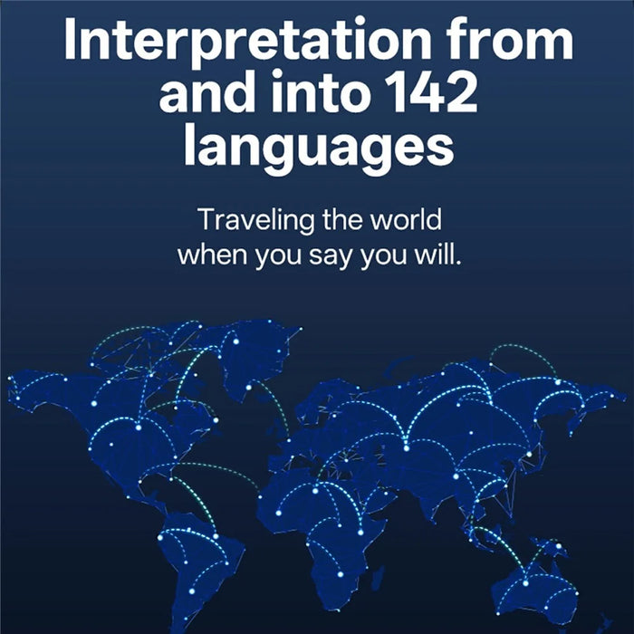 T22 5.5 Inch Smart Voice Translator 142 Languages Online Translation WiFi Photo Translation Device, 1+16G - 3