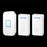 FA88 150m Range 5 Volume Levels Self Powered Wireless Doorbell 60 Melodies Door Chime, 2 Transmitters + 1 Receiver - White / EU Plug - 1
