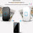 FA88 150m Range 5 Volume Levels Self Powered Wireless Doorbell 60 Melodies Door Chime, 2 Transmitters + 1 Receiver - White / EU Plug - 5