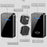 A80 Wireless USB Doorbell for Home 150m Range 60 Melodies 5 Volume Levels Door Chime, 1 Transmitter + 1 Receiver - Black - 3