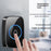 A10 Digital Display Wireless Calling System 60 Melodies Restaurant Pager Long Range Service Bell, 5 Transmitters + 1 Receiver - EU Plug - 2