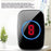 A10 Digital Display Wireless Calling System 60 Melodies Restaurant Pager Long Range Service Bell, 5 Transmitters + 1 Receiver - EU Plug - 3