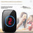 A10 Digital Display Wireless Calling System 60 Melodies Restaurant Pager Long Range Service Bell, 5 Transmitters + 1 Receiver - EU Plug - 4