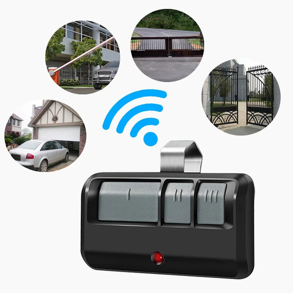 For LiftMaster 893MAX 3-Button Electric Gate Remote Control Rolling Code 100M Range Garage Door Opener - 3