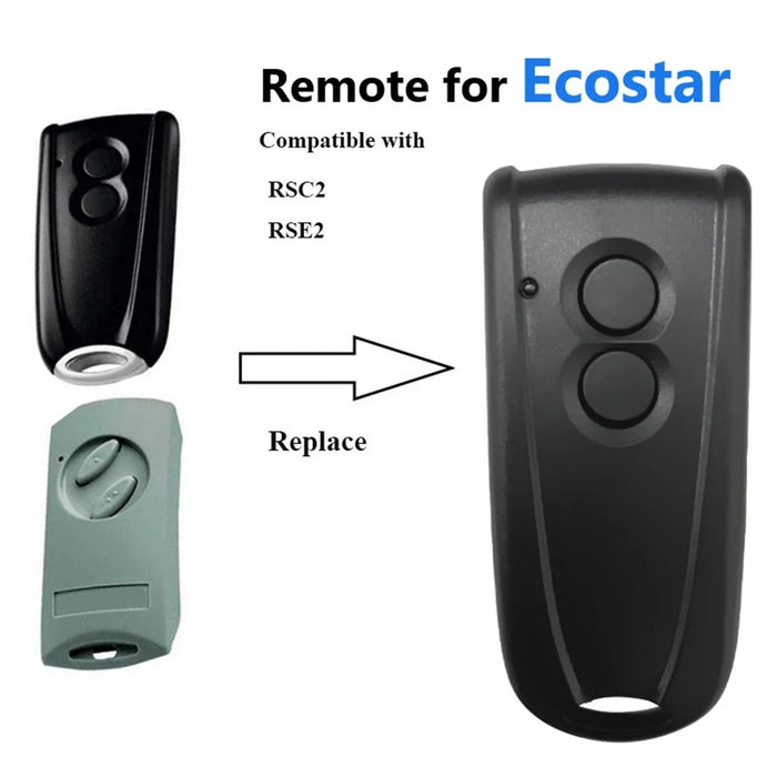 For ECOSTAR RSE2 / RSC2 433MHz Rolling Code 100m Long Range Garage Door Remote Control - 3