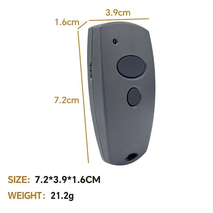 Garage Door Remote Control for Marantec Digital D302 / D304 / D313 / D321 / D323 433MHz Fixed Code Button Transmitter - 2-Button - 3
