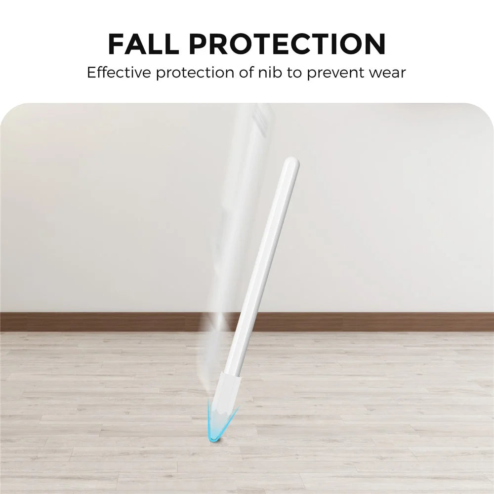 AHASTYLE WG78 Stylus Nib Sleeve For Apple Pencil (USB-C) / (2nd Generation) / (1st Generation) TPU Tip Cap Protector Cover - 3