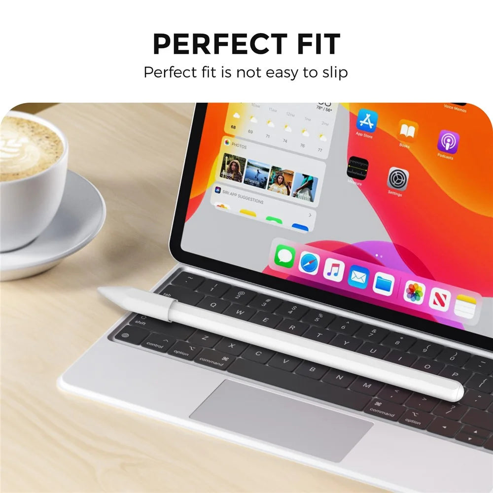 AHASTYLE WG78 Stylus Nib Sleeve For Apple Pencil (USB-C) / (2nd Generation) / (1st Generation) TPU Tip Cap Protector Cover - 4
