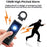 AF-2004 Personal Alarm Keychain Self Defense Device Rechargeable Electronic Safety Alarm for Students - Black - 3