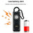 AF-2004 Personal Alarm Keychain Self Defense Device Rechargeable Electronic Safety Alarm for Students - Black - 7