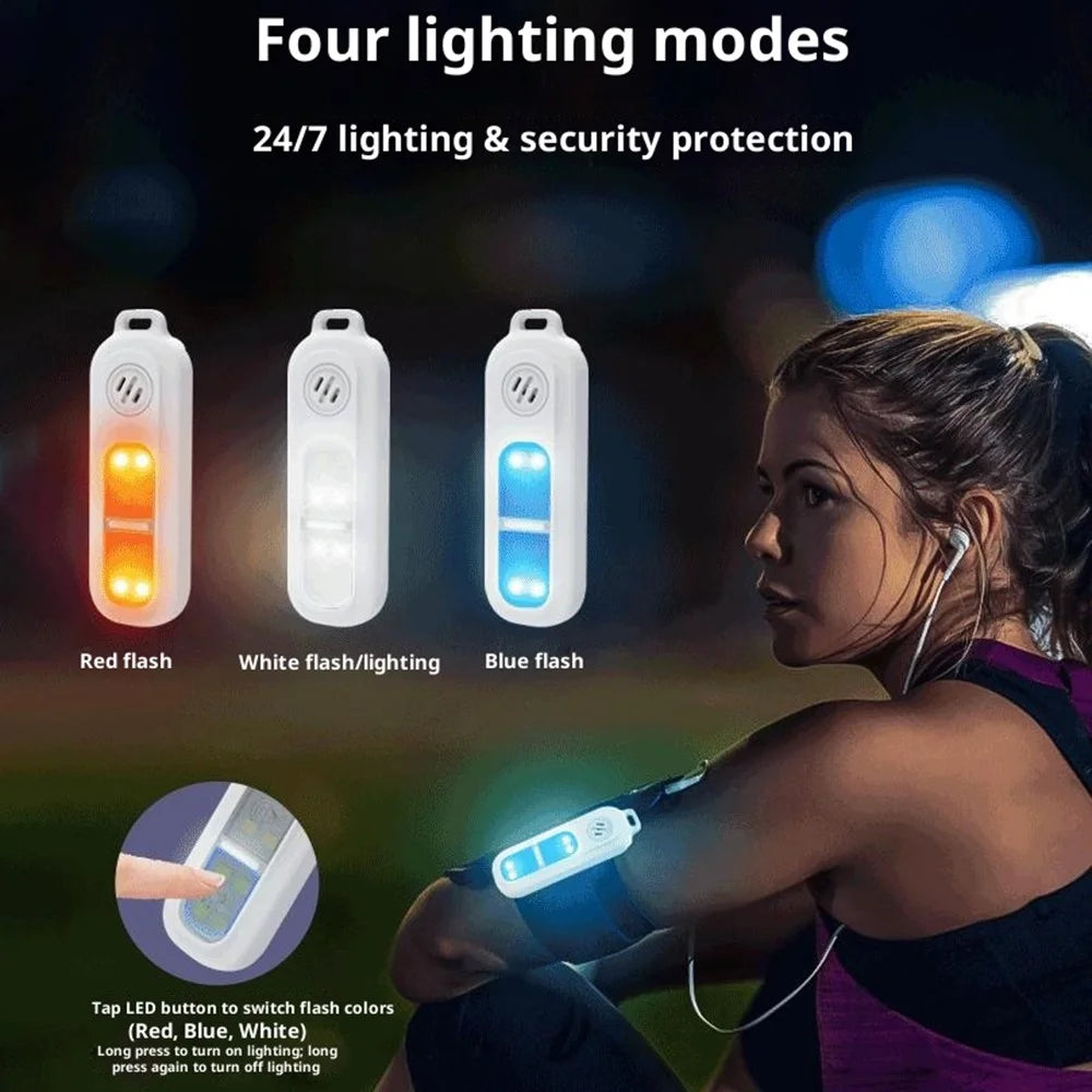 AF-2006 Outdoor Night Running Light Armband Personal Alarm Device Safety Warning Lamp for Cycling / Jogging - Black - 3