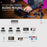 FEELWORLD L2 Plus Multi-Camera Live Streaming Video Switcher with 5.5-Inch Touchscreen, 4 HD Inputs, PTZ Control - US Plug - 6