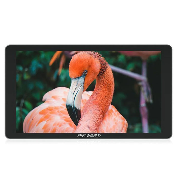 FEELWORLD P6XL 6 Inch Camera Monitor Aluminum Built-in Battery Photography Monitor for DSLR / Videography - 1