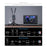 FEELWORLD WT1S Wireless Video Transmitter / Receiver Set with Dual HD + SDI Signal Port Full Duplex Voice Communication 300M Range 4K Transmission - 7
