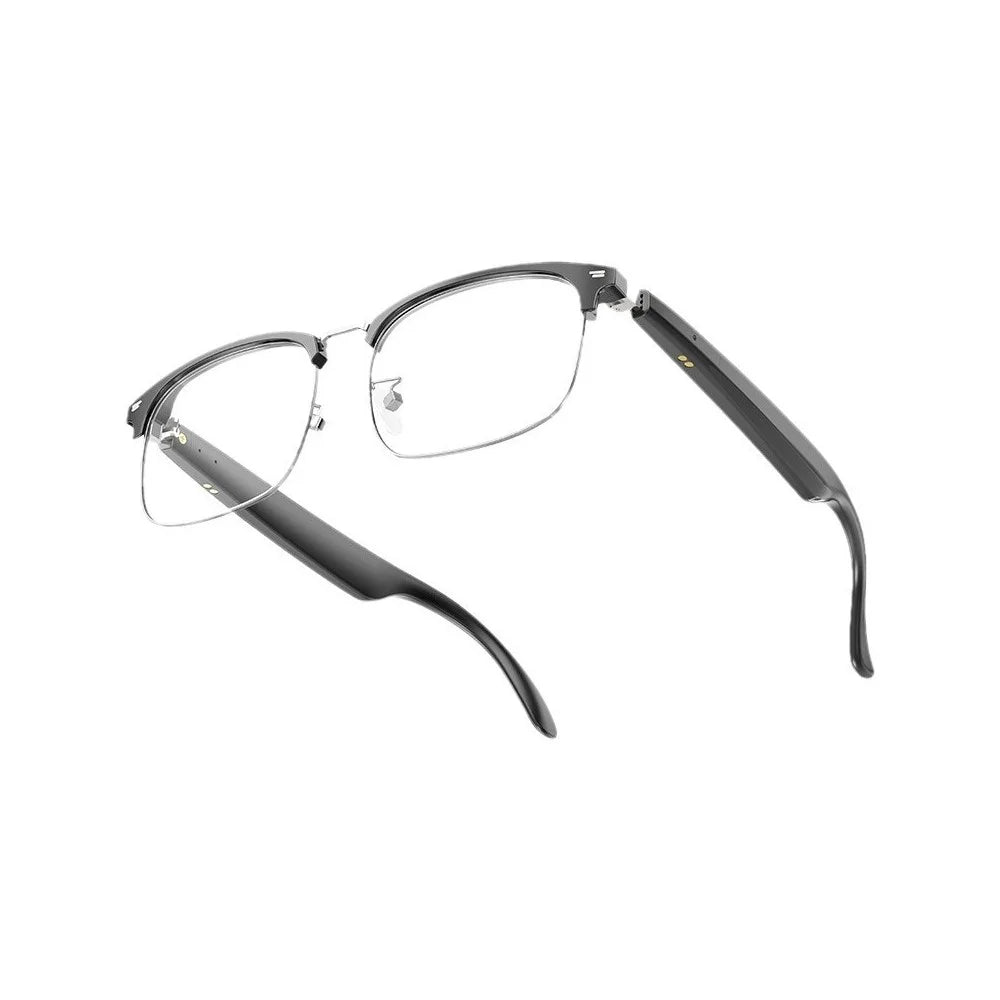YJ005F Bluetooth-Compatible Smart Glasses Titanium Frame Wireless Glasses for Driving / Calling / Music / Commuting Touch Control - 1