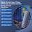 QY13 Bone Conduction Pillow Speaker Portable Mini Sleep Aid Speaker for Home / Dormitory - Blue - 2