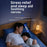 QY13 Bone Conduction Pillow Speaker Portable Mini Sleep Aid Speaker for Home / Dormitory - Blue - 5