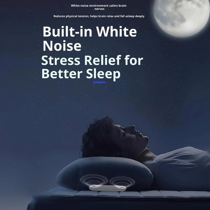 QY13 Bone Conduction Pillow Speaker Portable Mini Sleep Aid Speaker for Home / Dormitory - Blue - 6