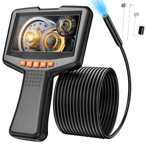 G41 2m Cable 8mm Single Lens 4.3 Inch IPS Screen Industrial Endoscope HD Handheld Inspection Camera - 1