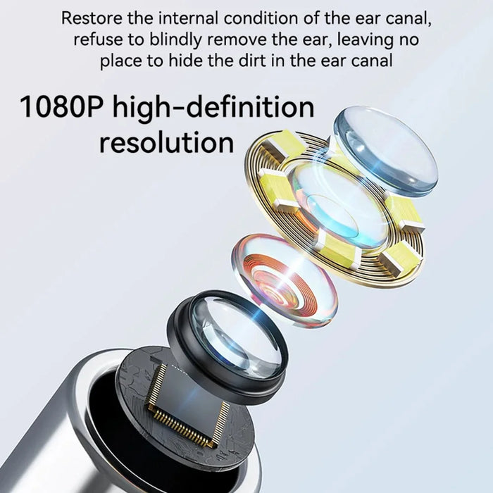 Y40 4.3 inch Screen Visual Otoscope Endoscope High Definition Visualization Ear Cleaning Endoscope - 5