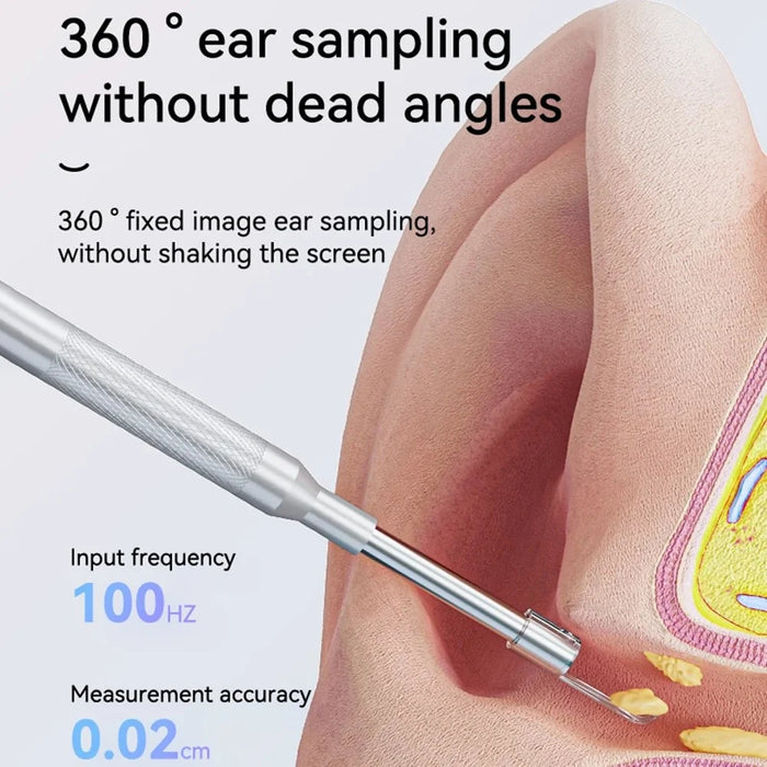 Y40 4.3 inch Screen Visual Otoscope Endoscope High Definition Visualization Ear Cleaning Endoscope - 7