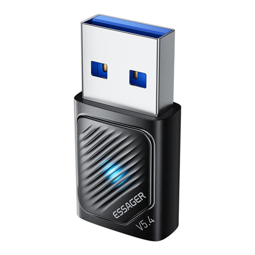 ESSAGER USB Bluetooth-compatible 5.4 Adapter 20m Signal Range Plug and Play Compatible with Windows 8 / 10 / 11 - 1