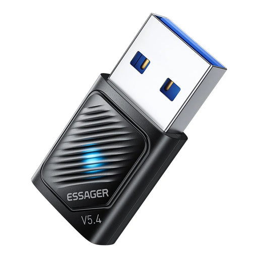 ESSAGER USB Bluetooth-compatible 5.4 Adapter 20m Signal Range Plug and Play Compatible with Windows 8 / 10 / 11 - 2