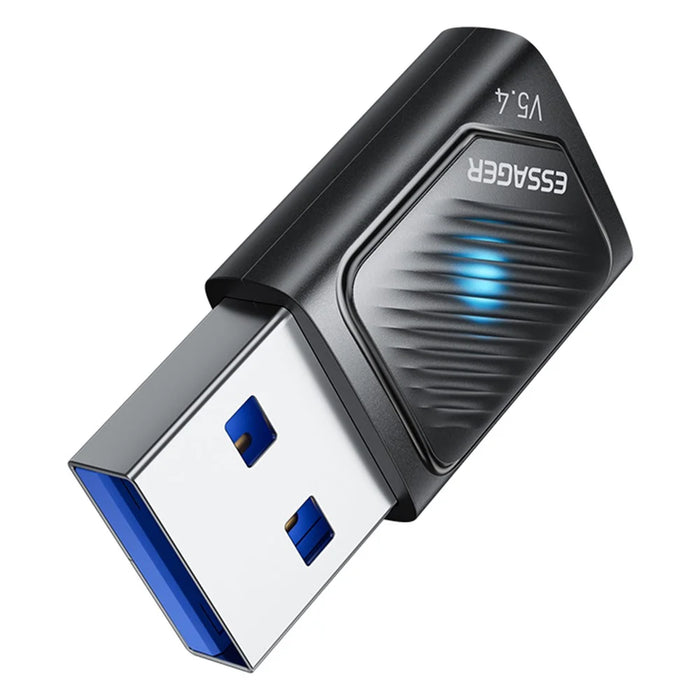 ESSAGER USB Bluetooth-compatible 5.4 Adapter 20m Signal Range Plug and Play Compatible with Windows 8 / 10 / 11 - 4