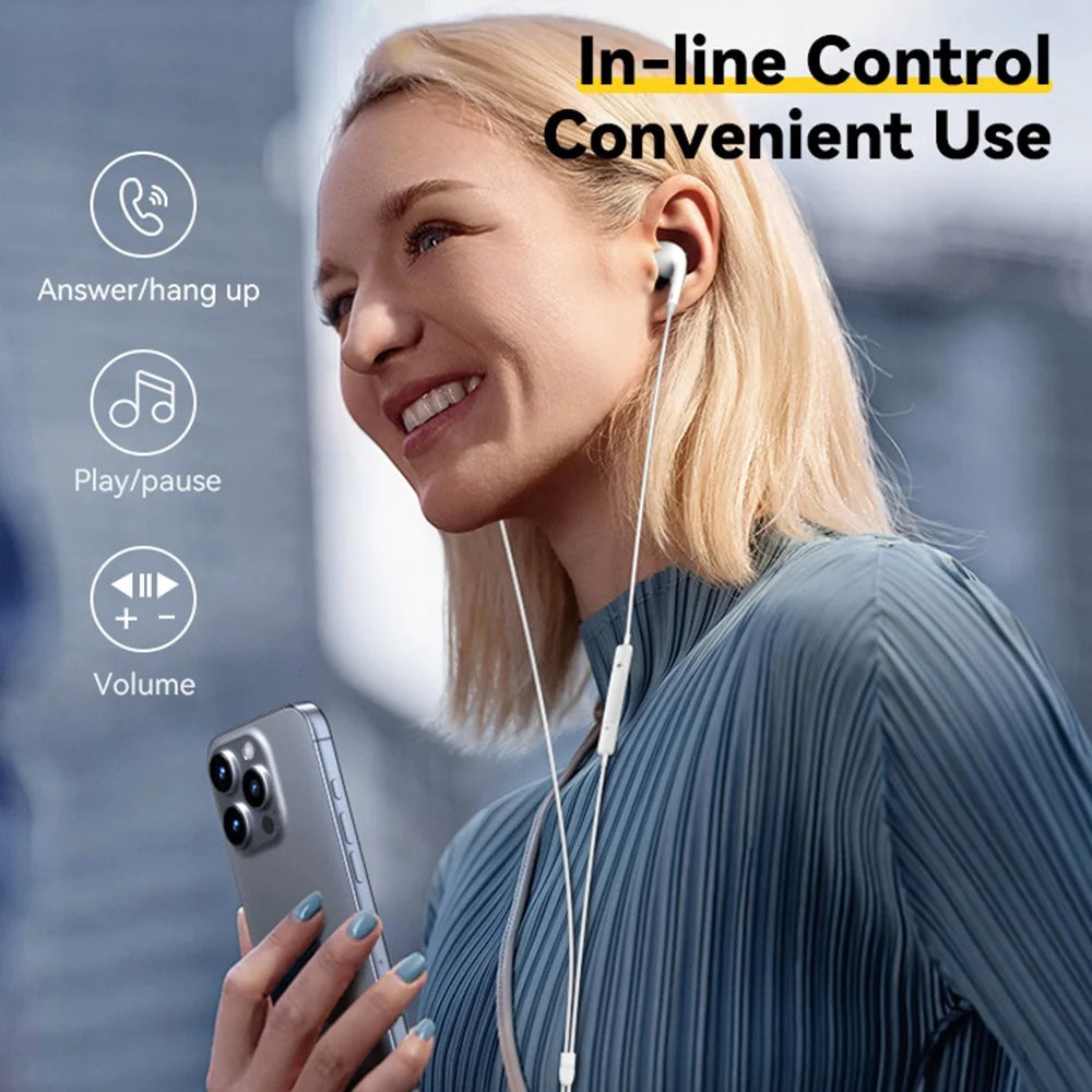 ESSAGER 15cm 2 in 1 Audio Adapter Type-C Female to iP Male Charging Audio DAC Digital Decoding - Grey - 5