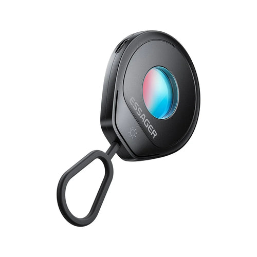 ESSAGER Infrared Detector Anti Spy Camera Finder Type-C Rechargeable Mini Portable Security Device - Black - 1