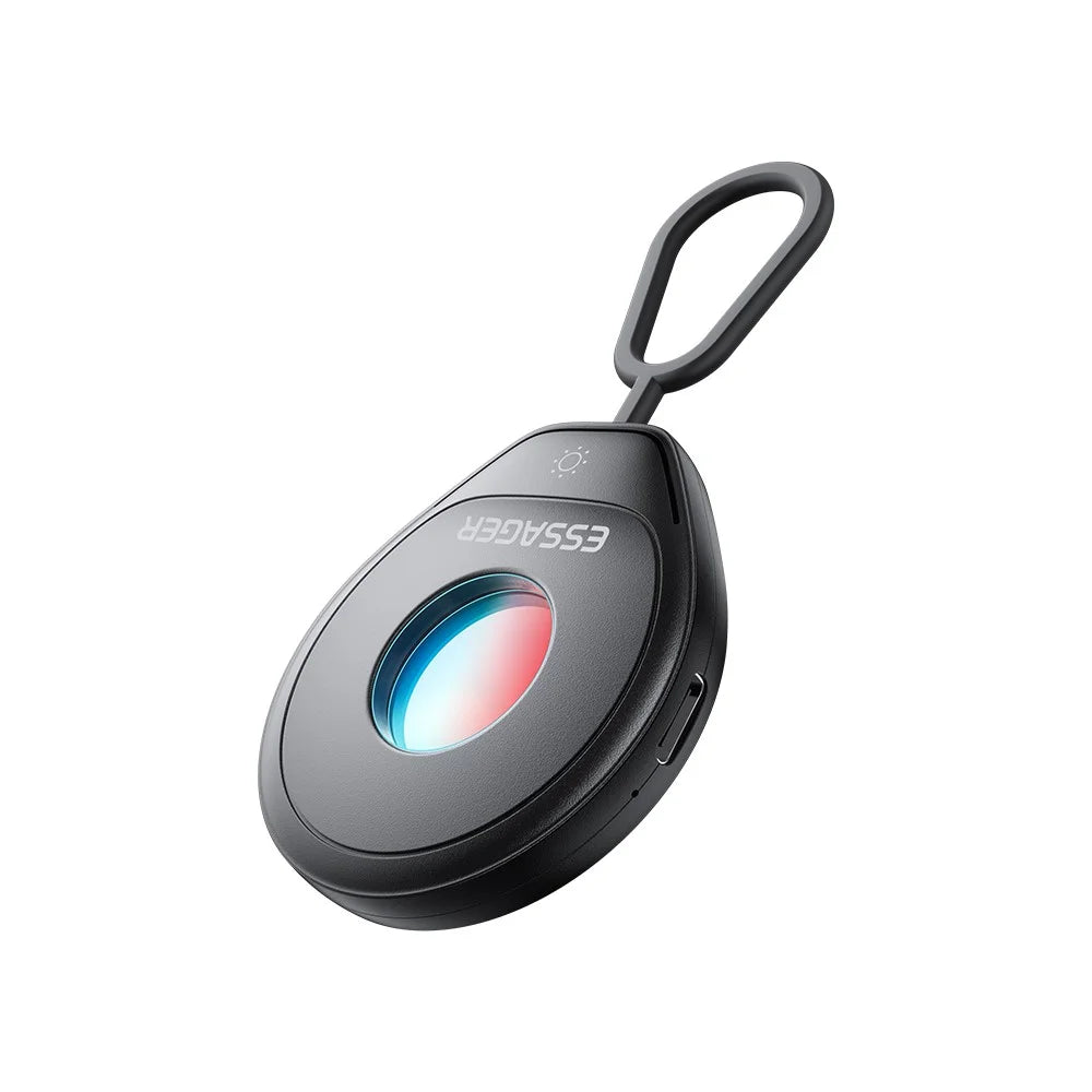 ESSAGER Infrared Detector Anti Spy Camera Finder Type-C Rechargeable Mini Portable Security Device - Black - 2