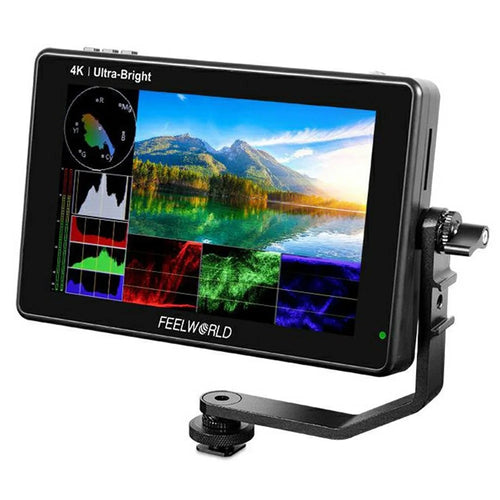 FEELWORLD LUT7S PRO 7 Inch 2200nits 3D LUT Touch Screen DSLR Camera Field Monitor with 4K HD 3G-SDI Input Output - 1