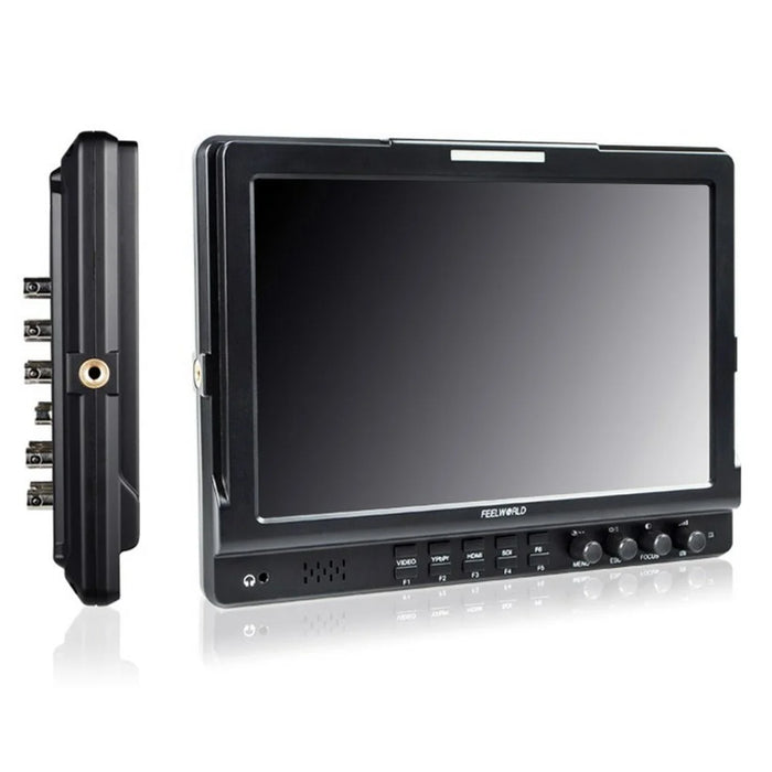 FEELWORLD FWFW1018SPV1 10 Inch SDI Camera Field Monitor HD Display 1920x1200 3G-SDI Input  /  Output - 2